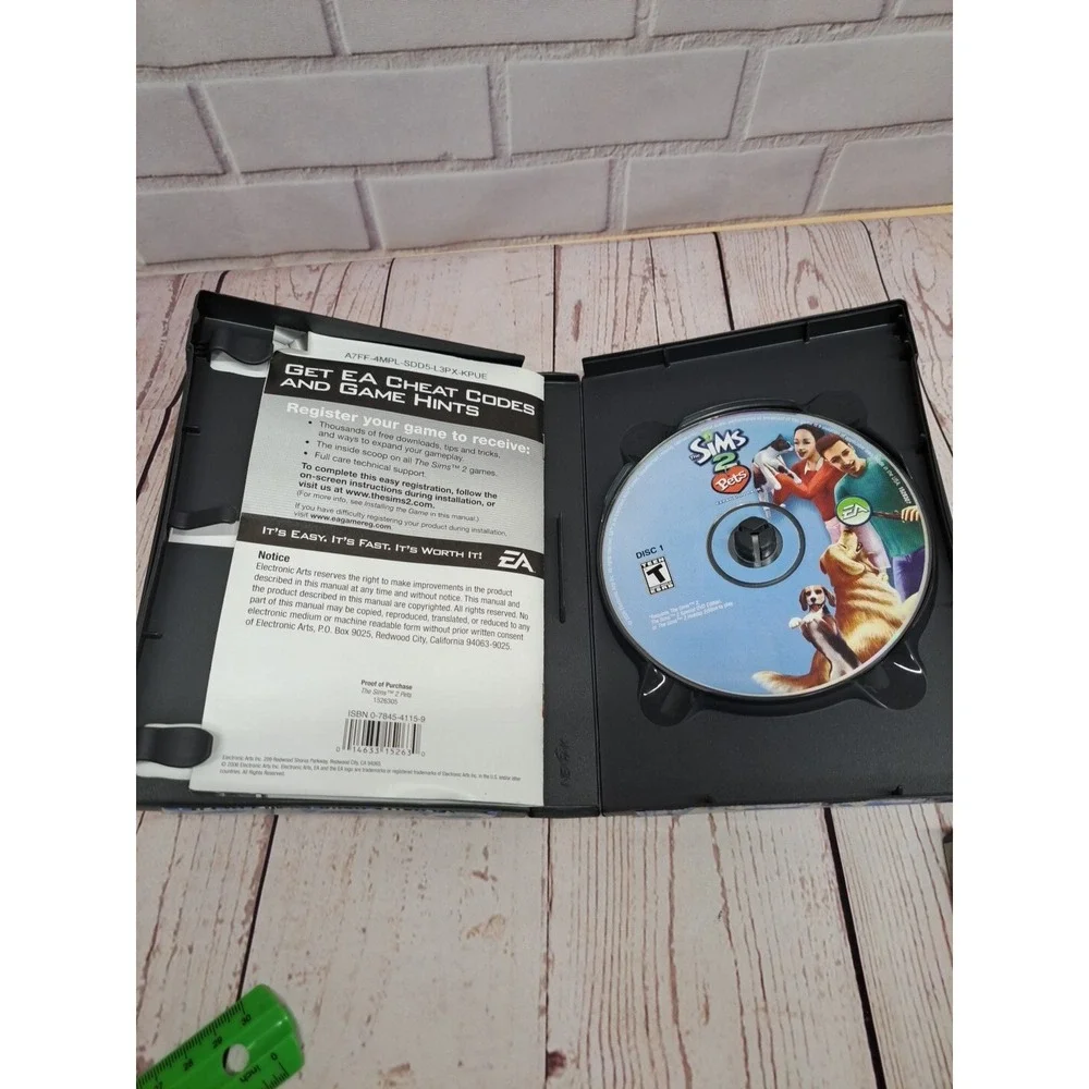Lot Of 3, Sims 2 PC CD Game Collection, Nightlife, Open For Business, Pets Exp